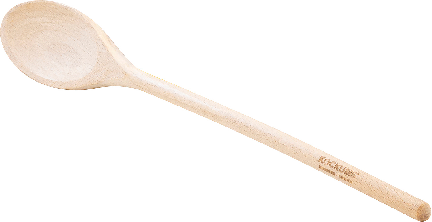 Cooking spoon oval beech