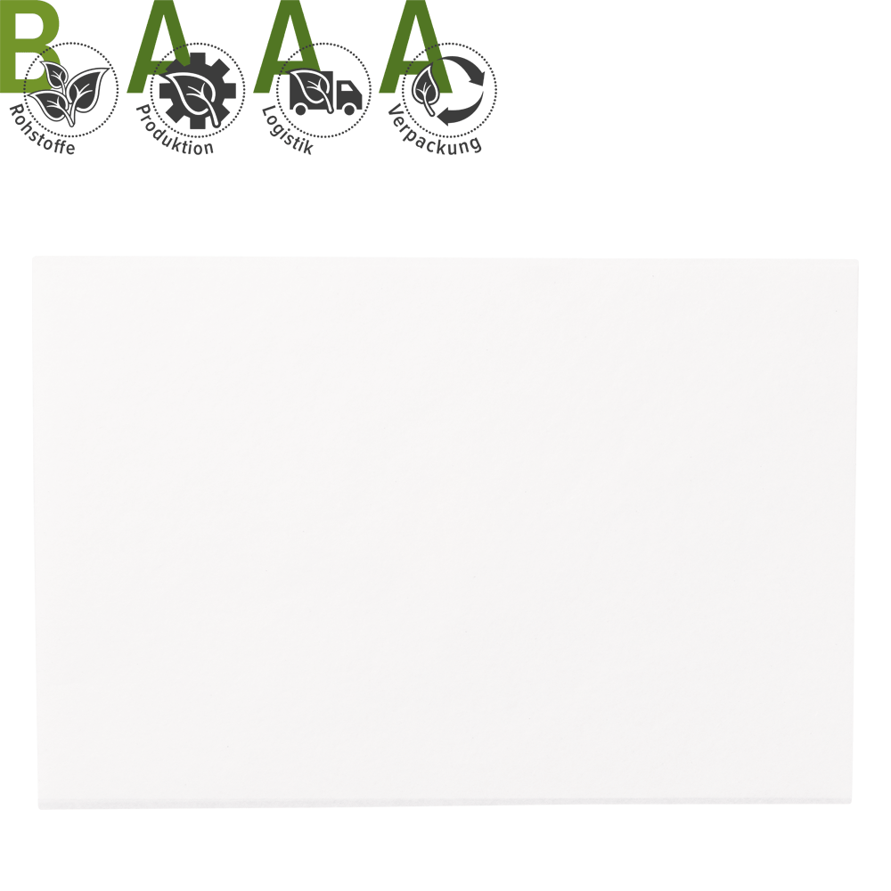 Sahneabdeckpapier weiß, 18 x 24 cm