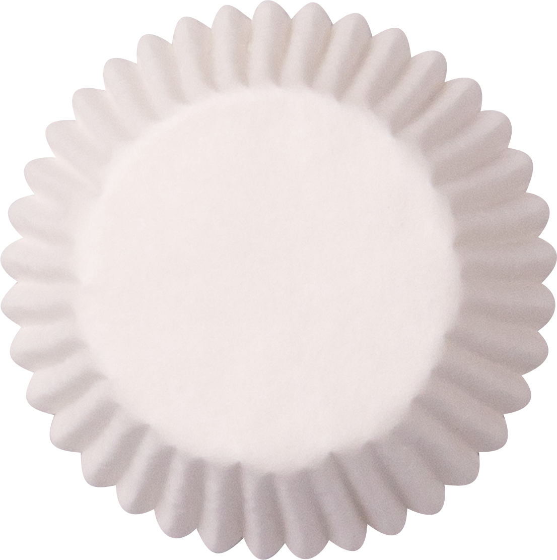 Pralinenkapsel Weiß • 2,9 x 1,6 cm