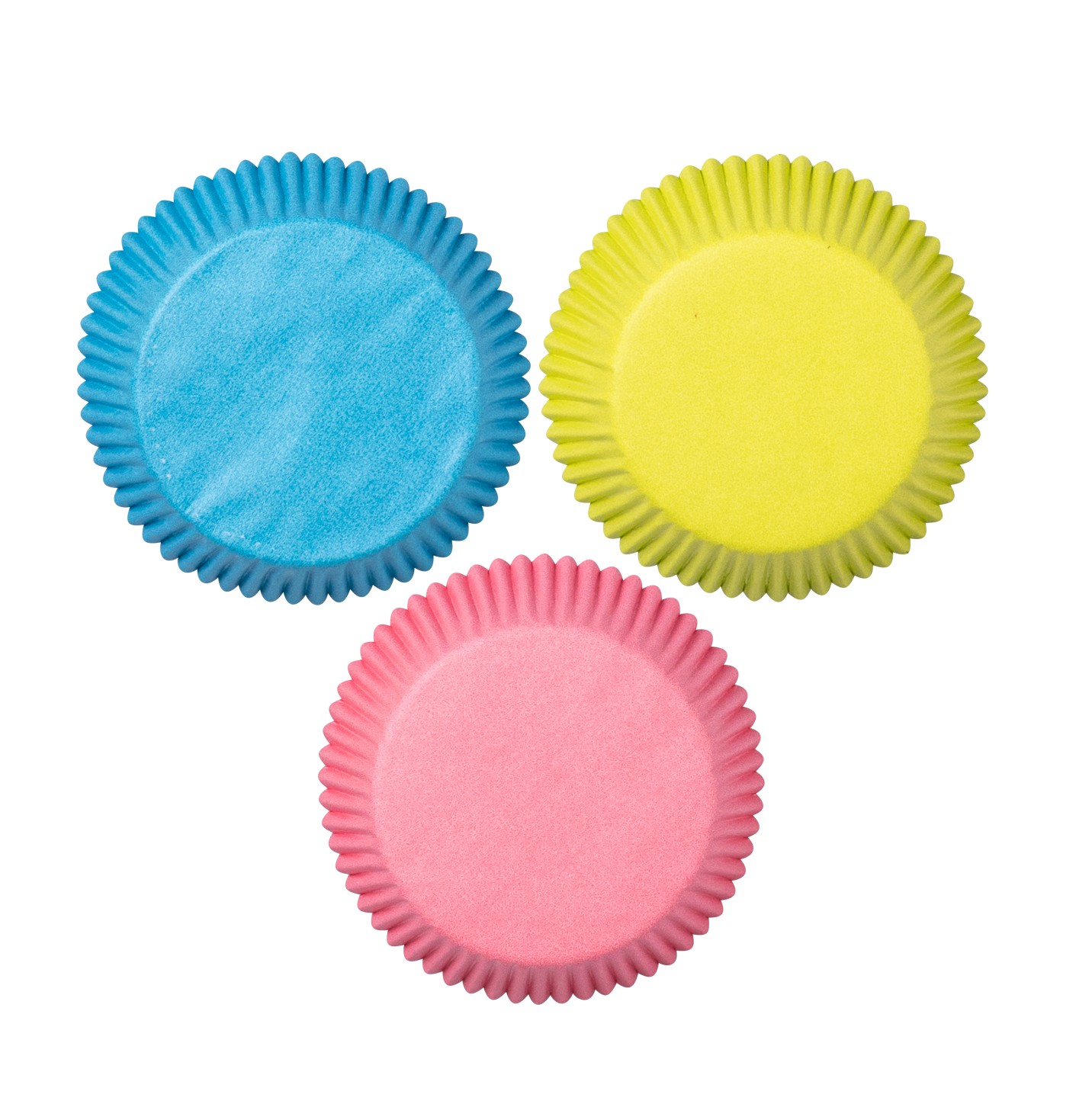 Muffinförmchen farbig sortiert • 5 x 2,5 cm
