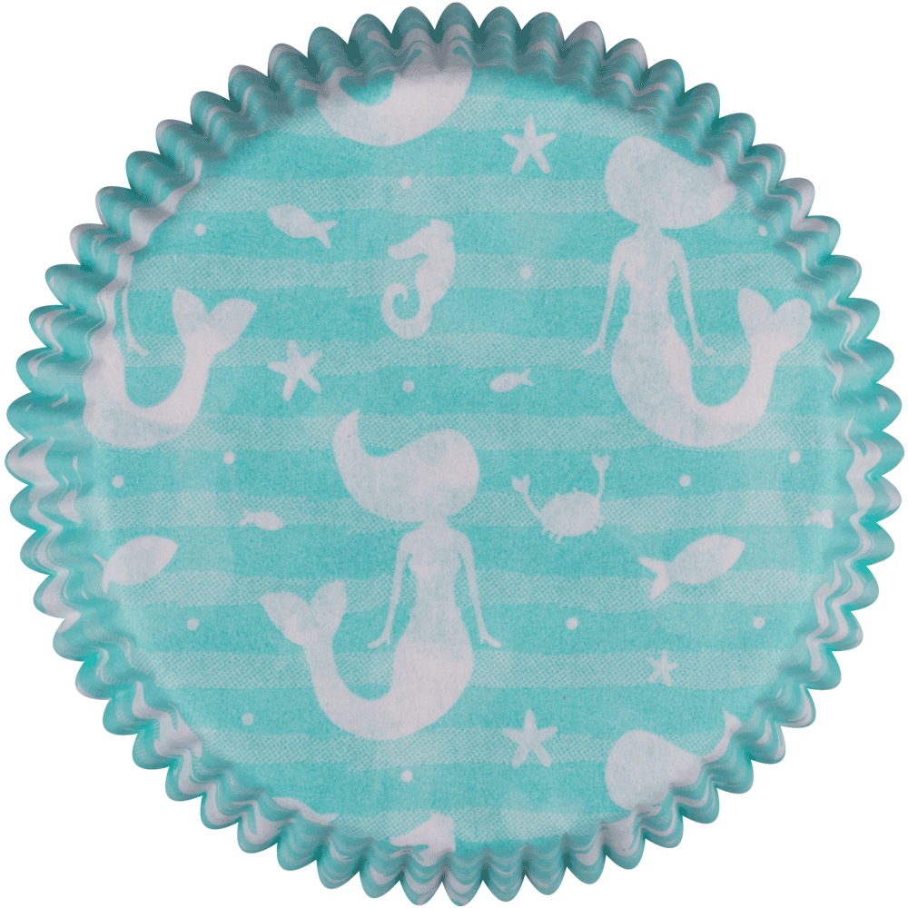 Muffinförmchen Meerjungfrau • 5 x 2,5 cm