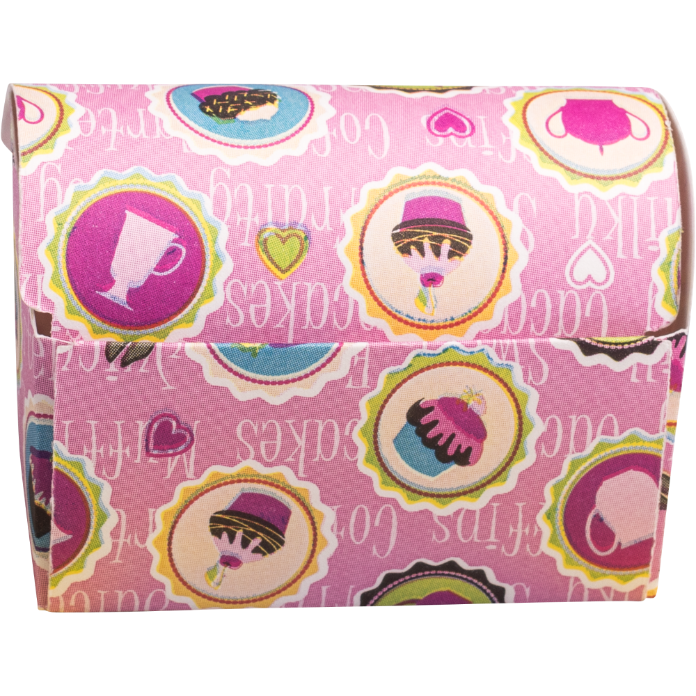 Present box buttons, 7 x 4,5 x 5,5 cm