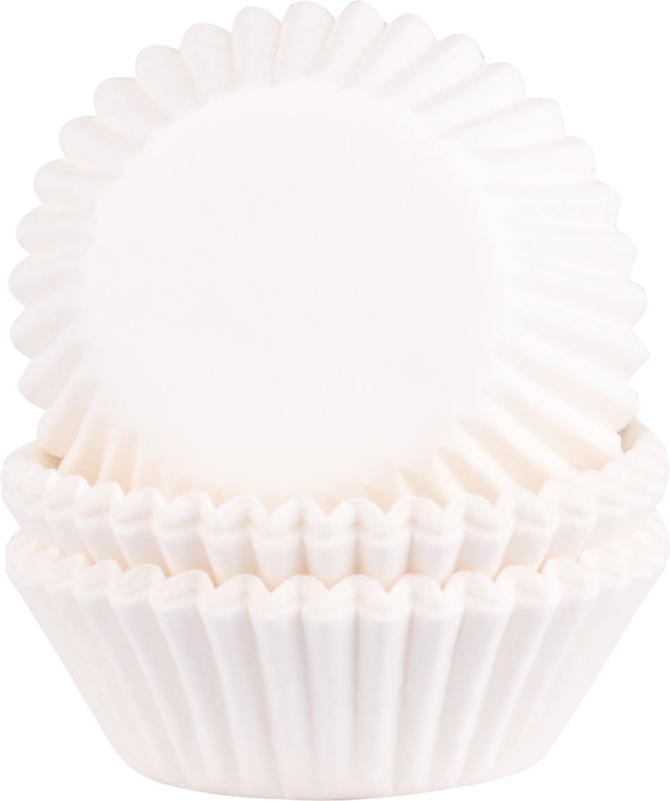 Baking cup white, 3 x 2 cm 