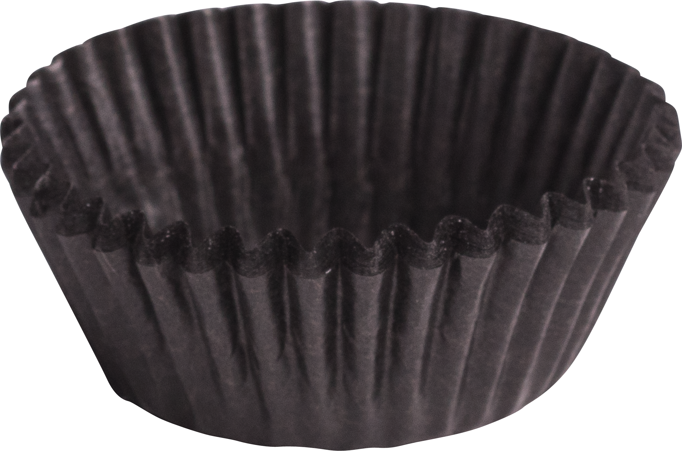 Pralinenkapsel Schwarz • 2,8 x 1,6 cm