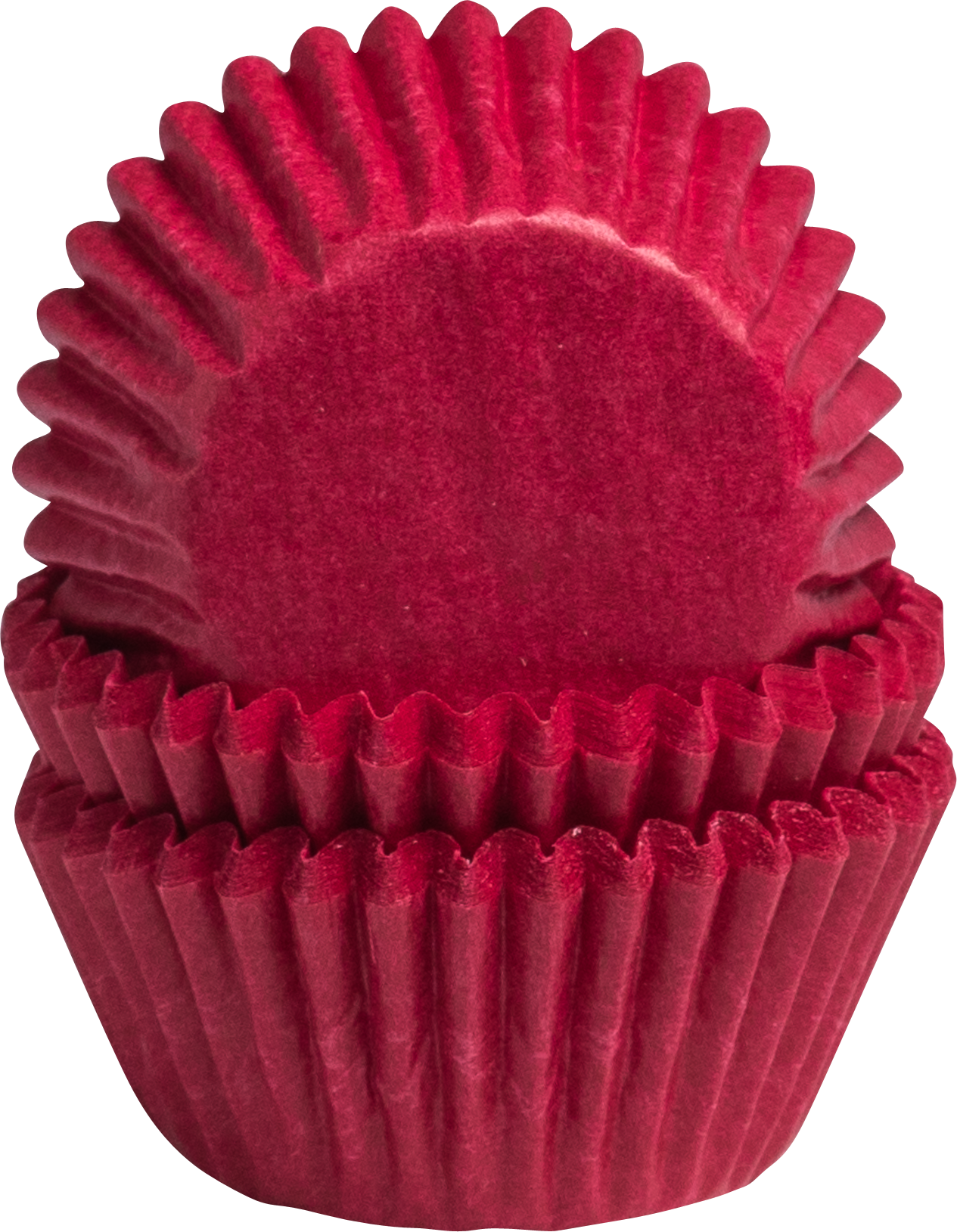 Muffin cups Red • 2,4 x 1,6 cm