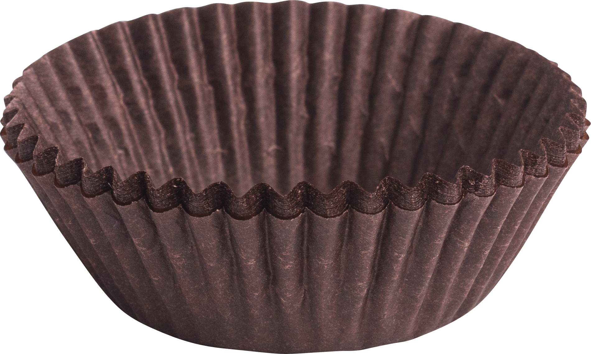 Pralinenkapsel Braun • 2,8 x 1,6 cm