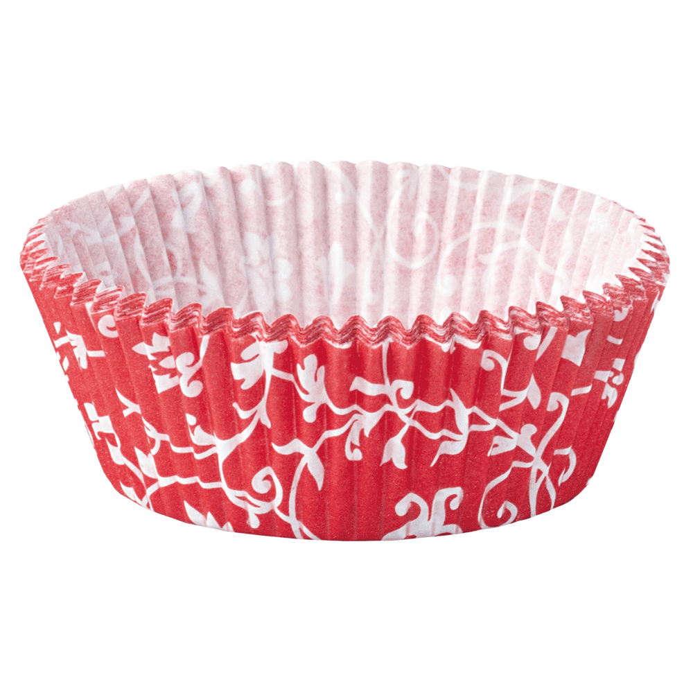 Baking cup Classico White/Red