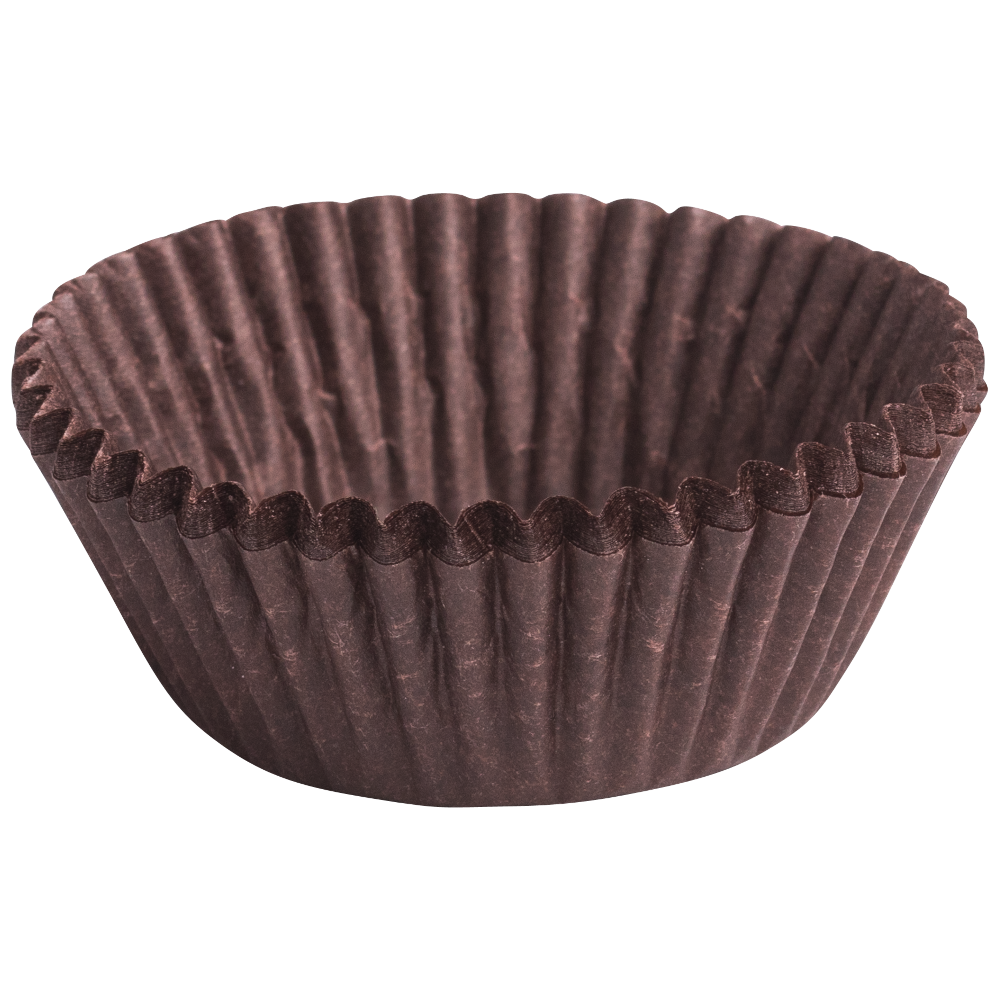 Baking cups Brown • 5 x 3,2 cm 