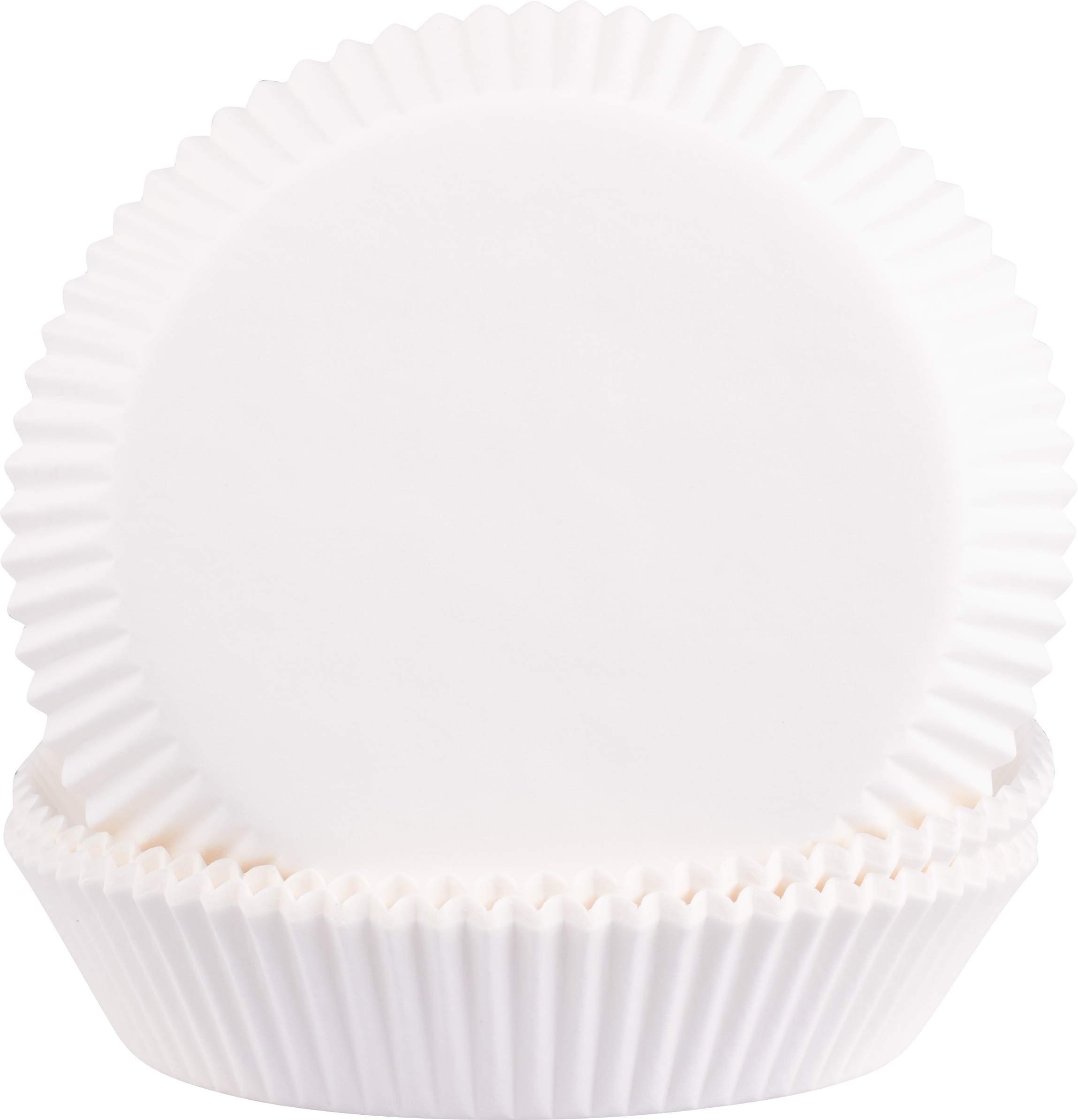 Baking cup white, 7,5 x 2 cm 