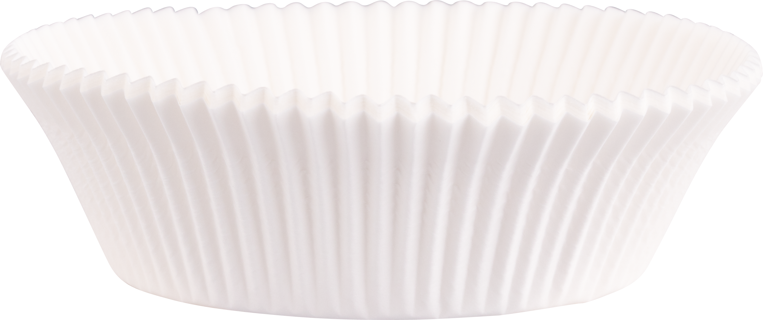 Baking cup white, 8 x 3,5 cm 