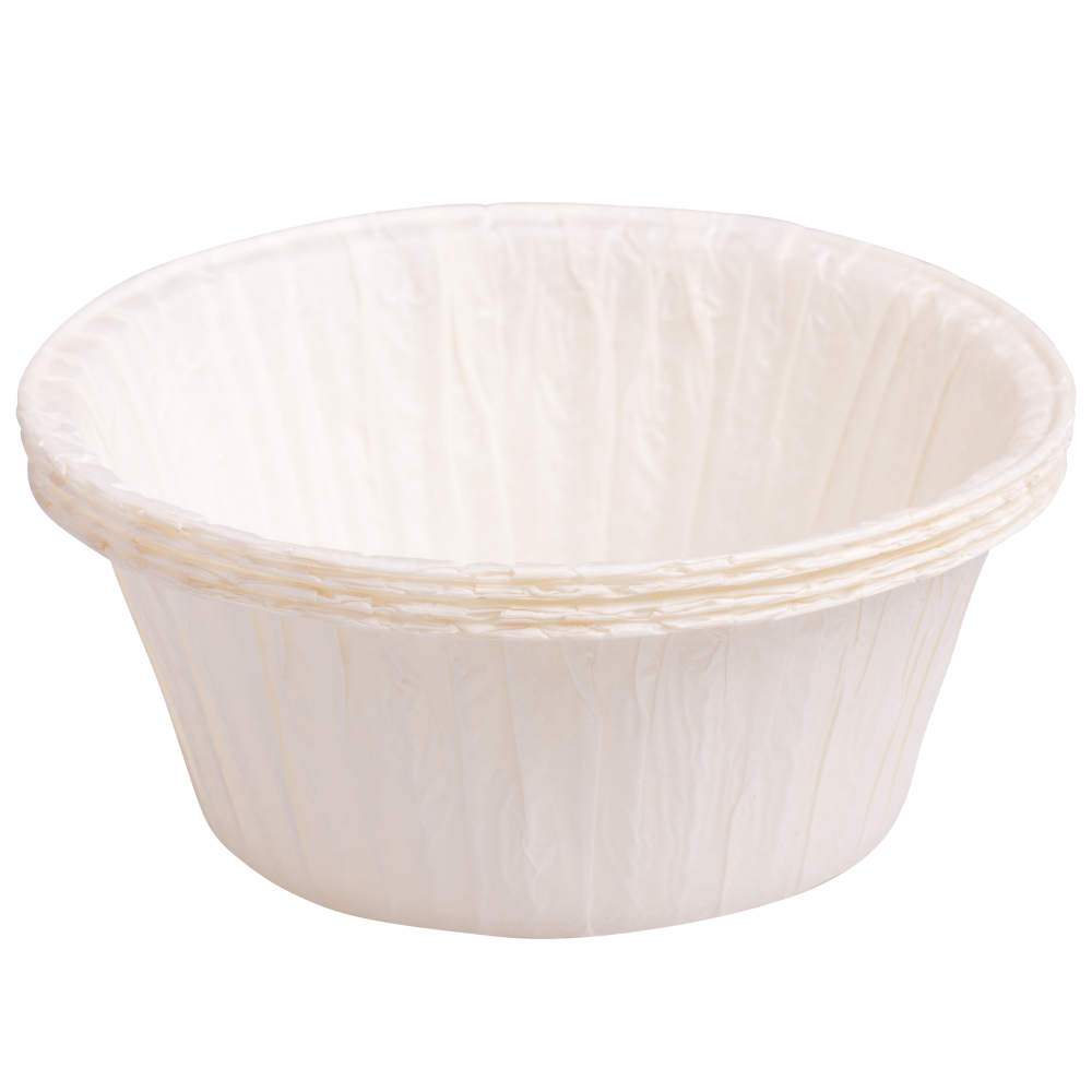 Muffin cups white, 5 x 3,5 cm