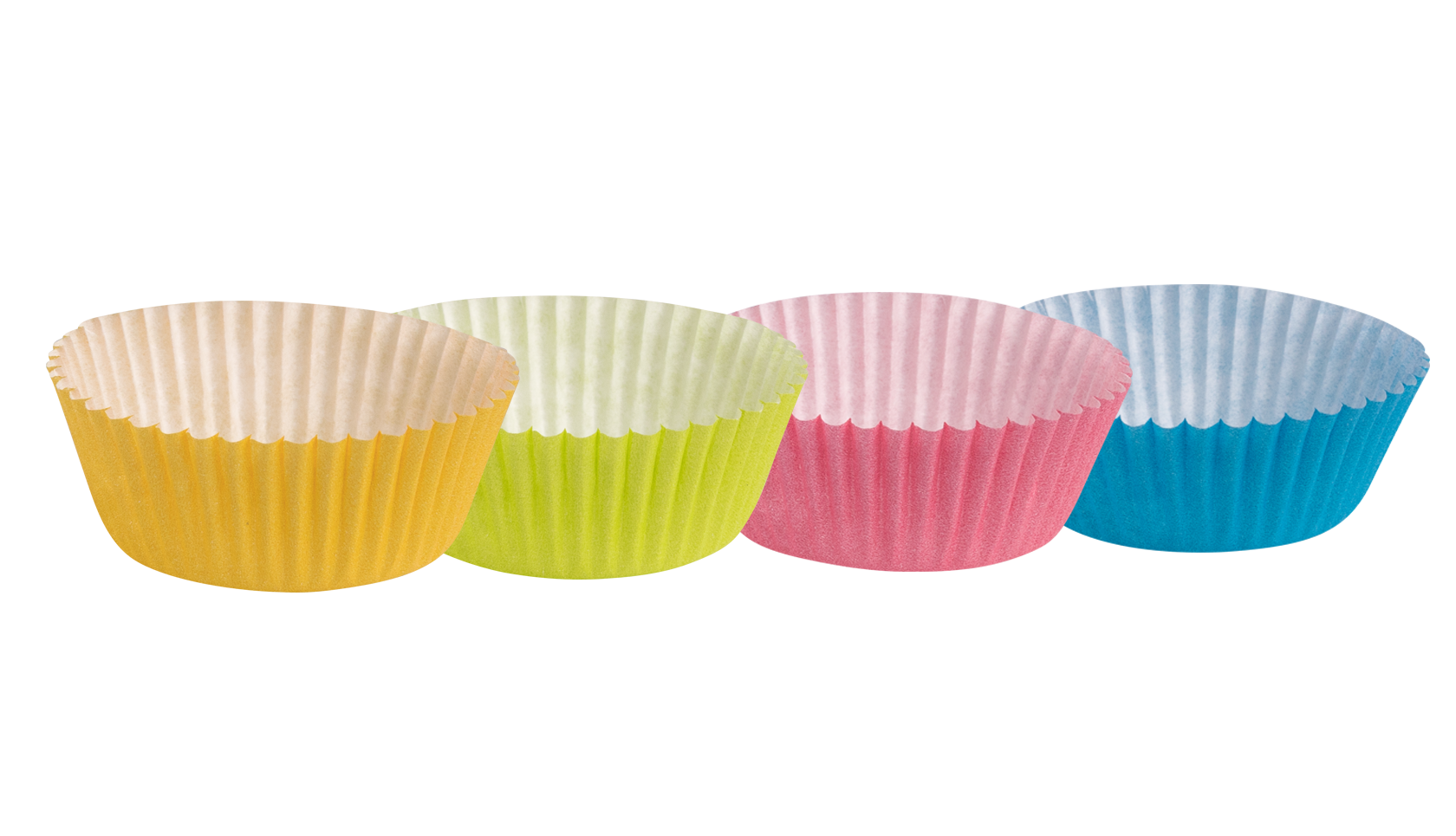 Baking cups colour assorted • 3,5 x 1,9 cm