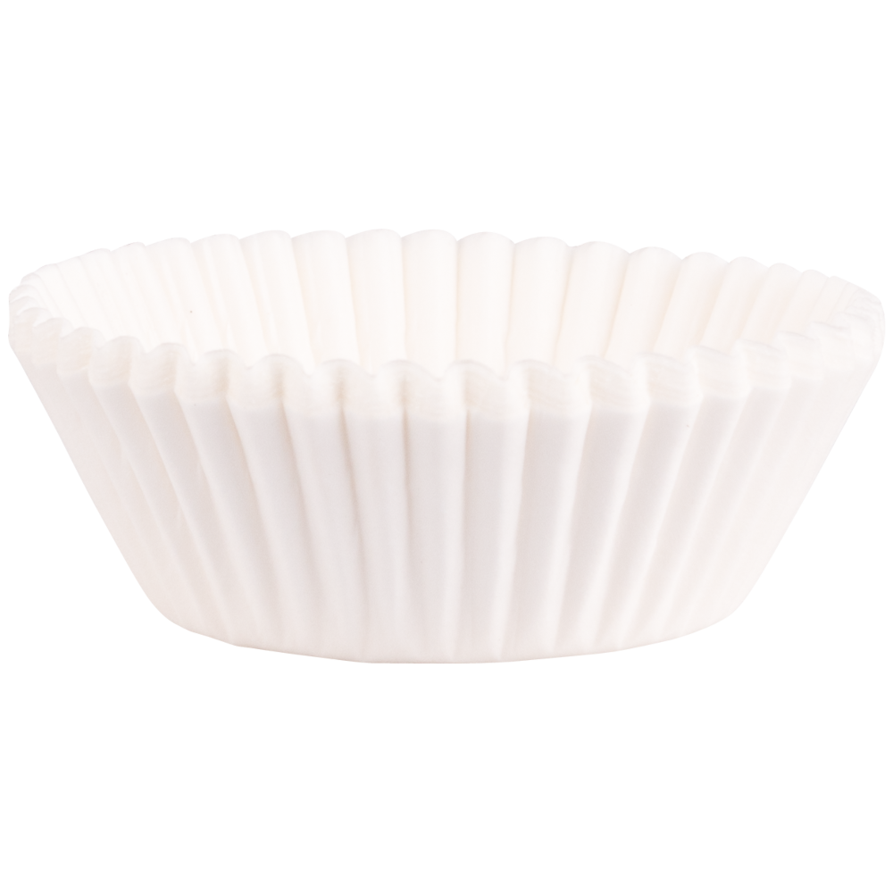 Baking cups White • 3,5 x 1,9 cm