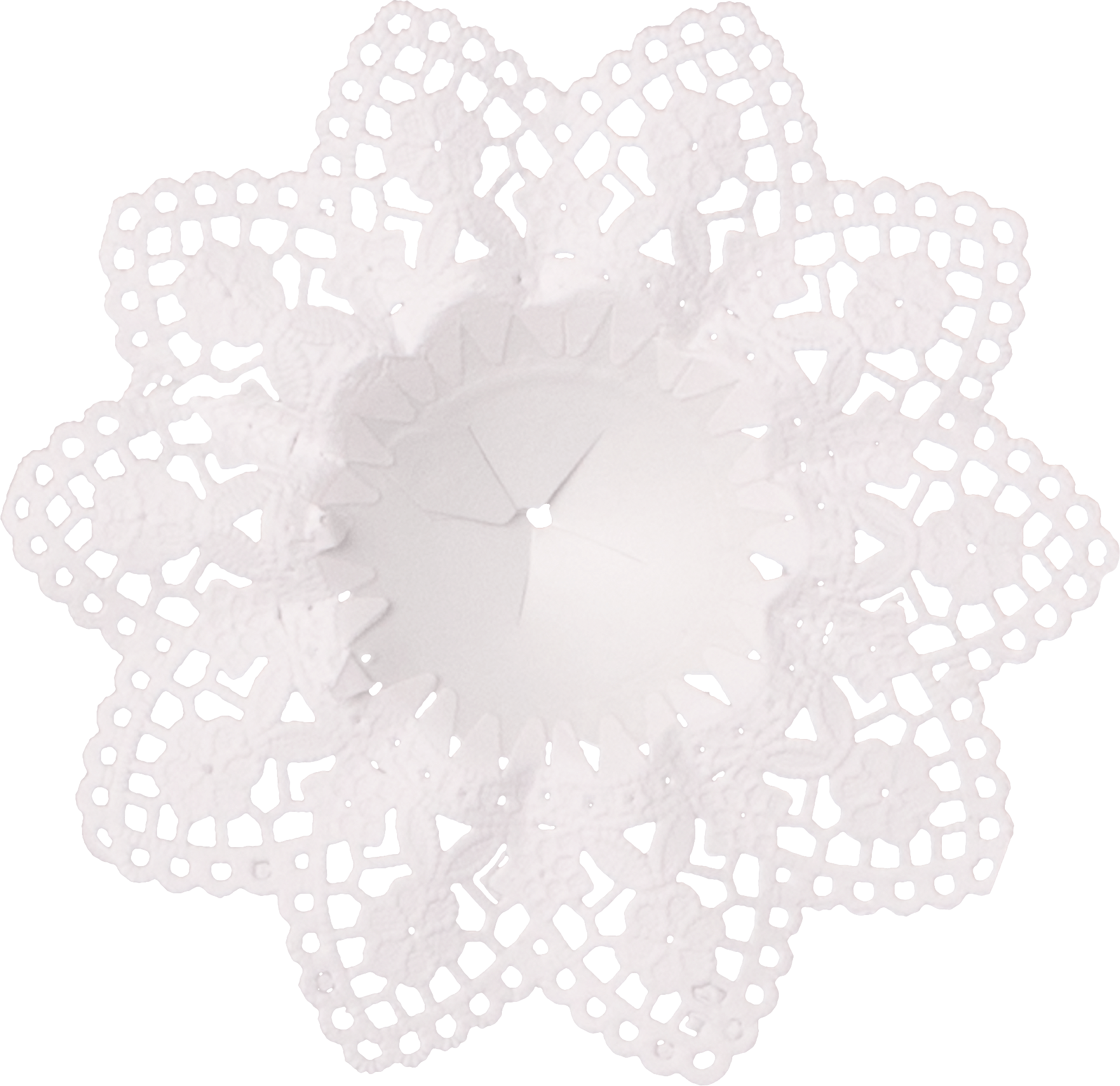 Bouquet holders white, ø 10cm