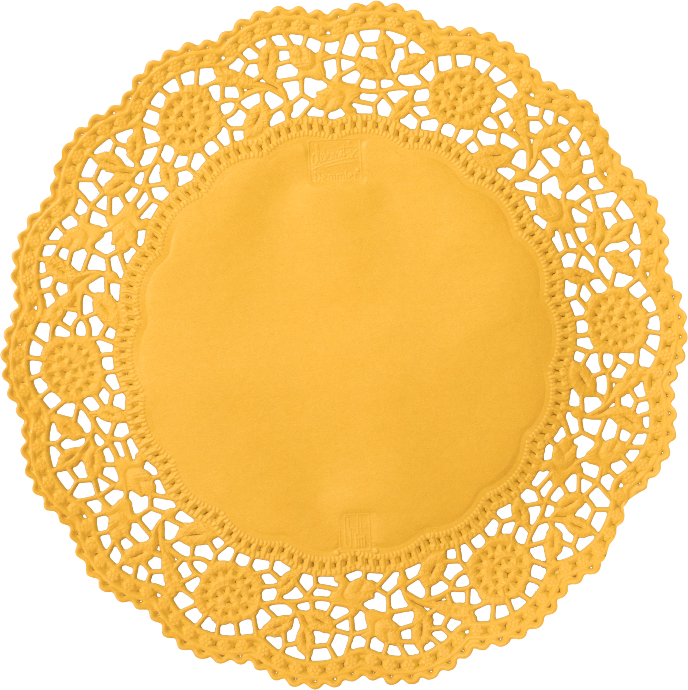Tortenspitze gelb, ø 16 cm