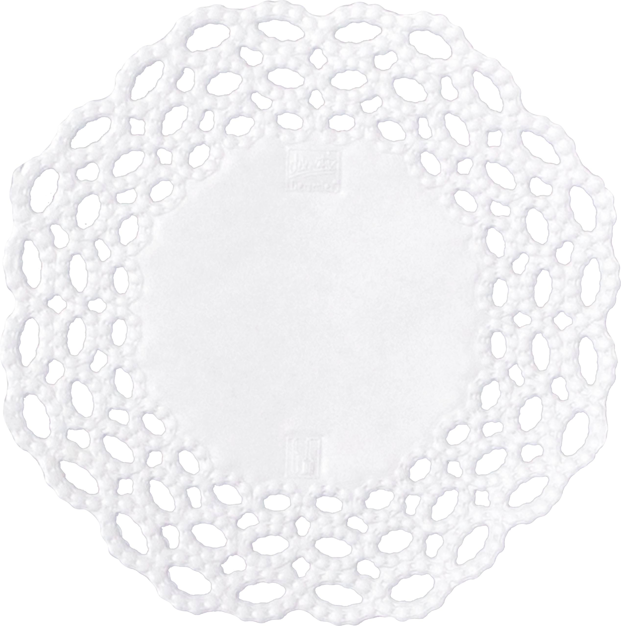 Cup doilies Basket white, Ø 10cm
