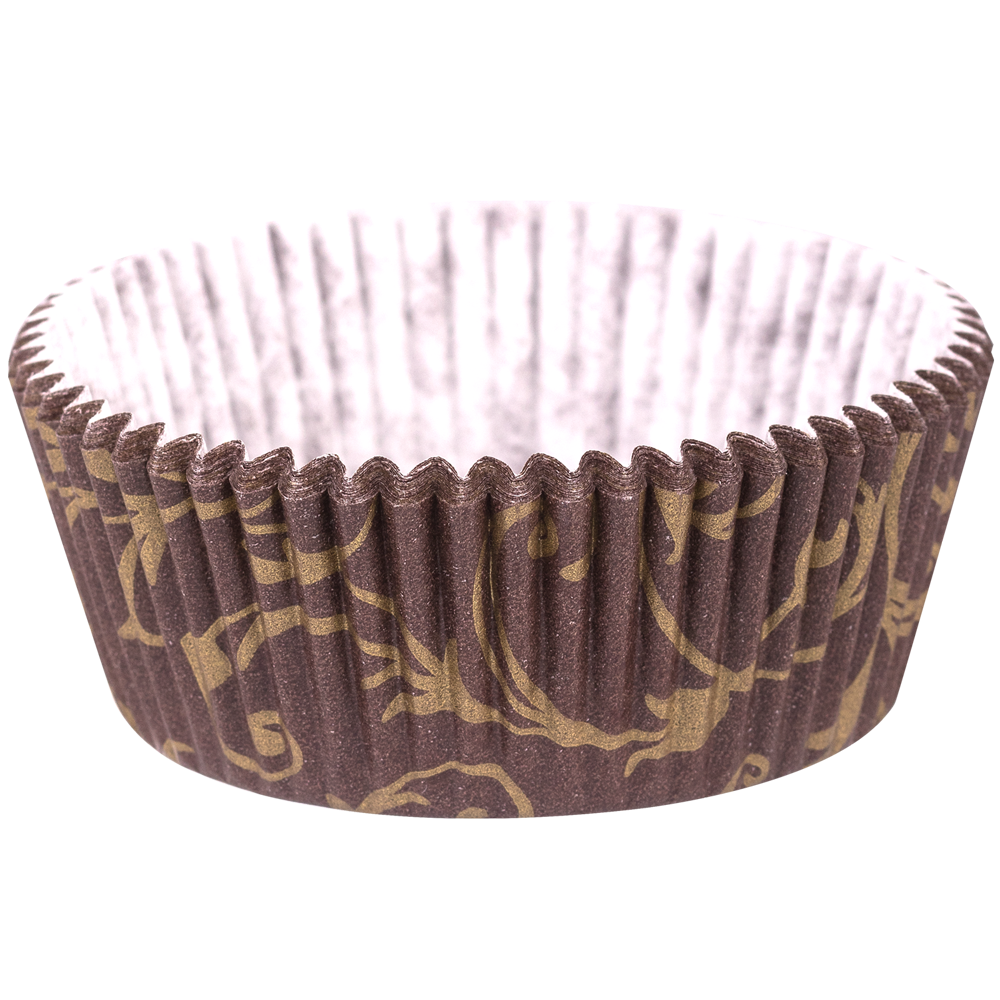 Baking cup Classico Gold/Brown