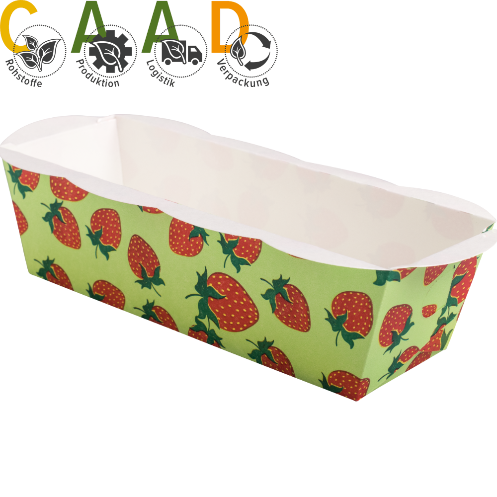 XL baking moulds Strawberry, plano