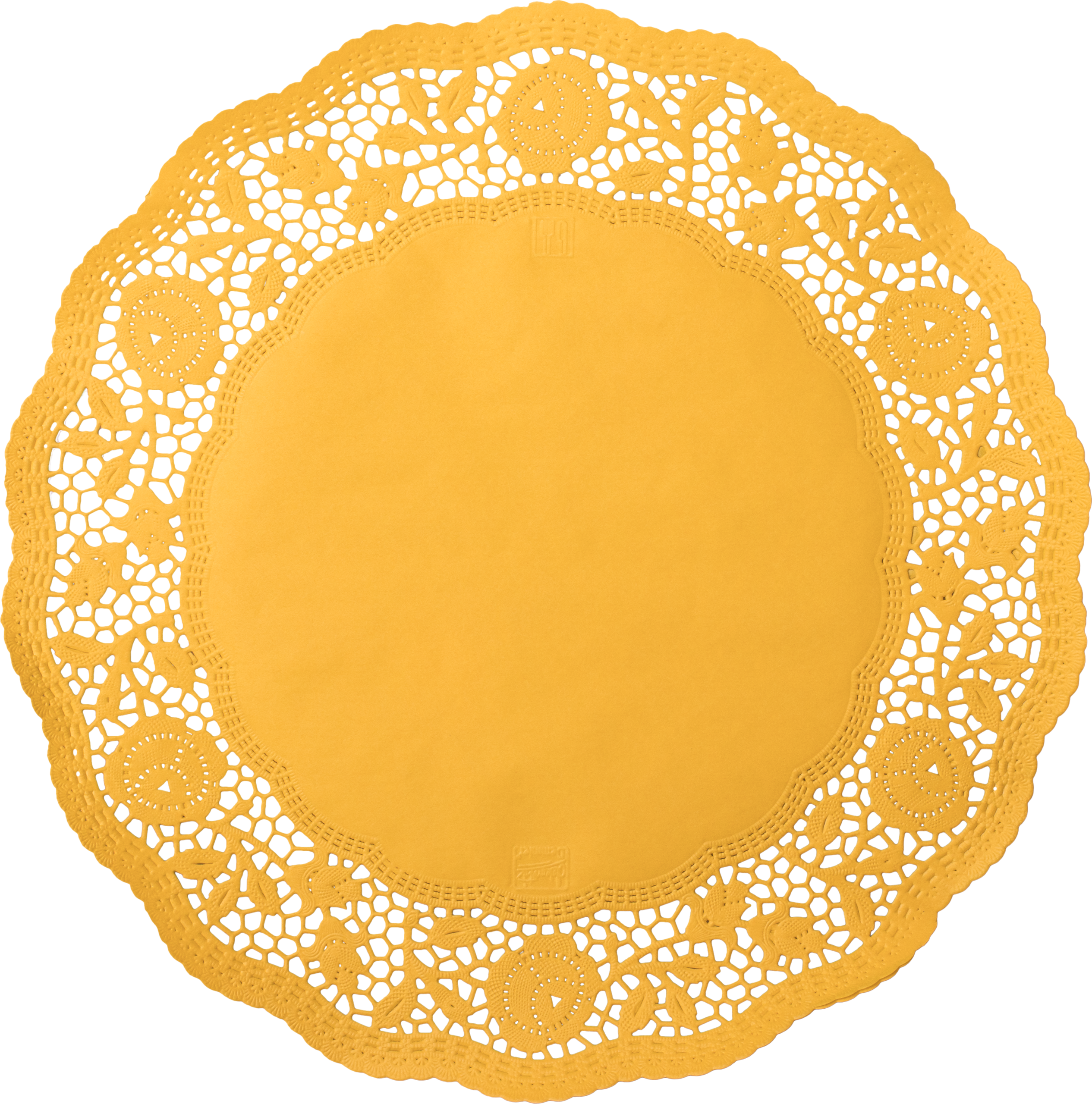Tortenspitze gelb, ø 35 cm