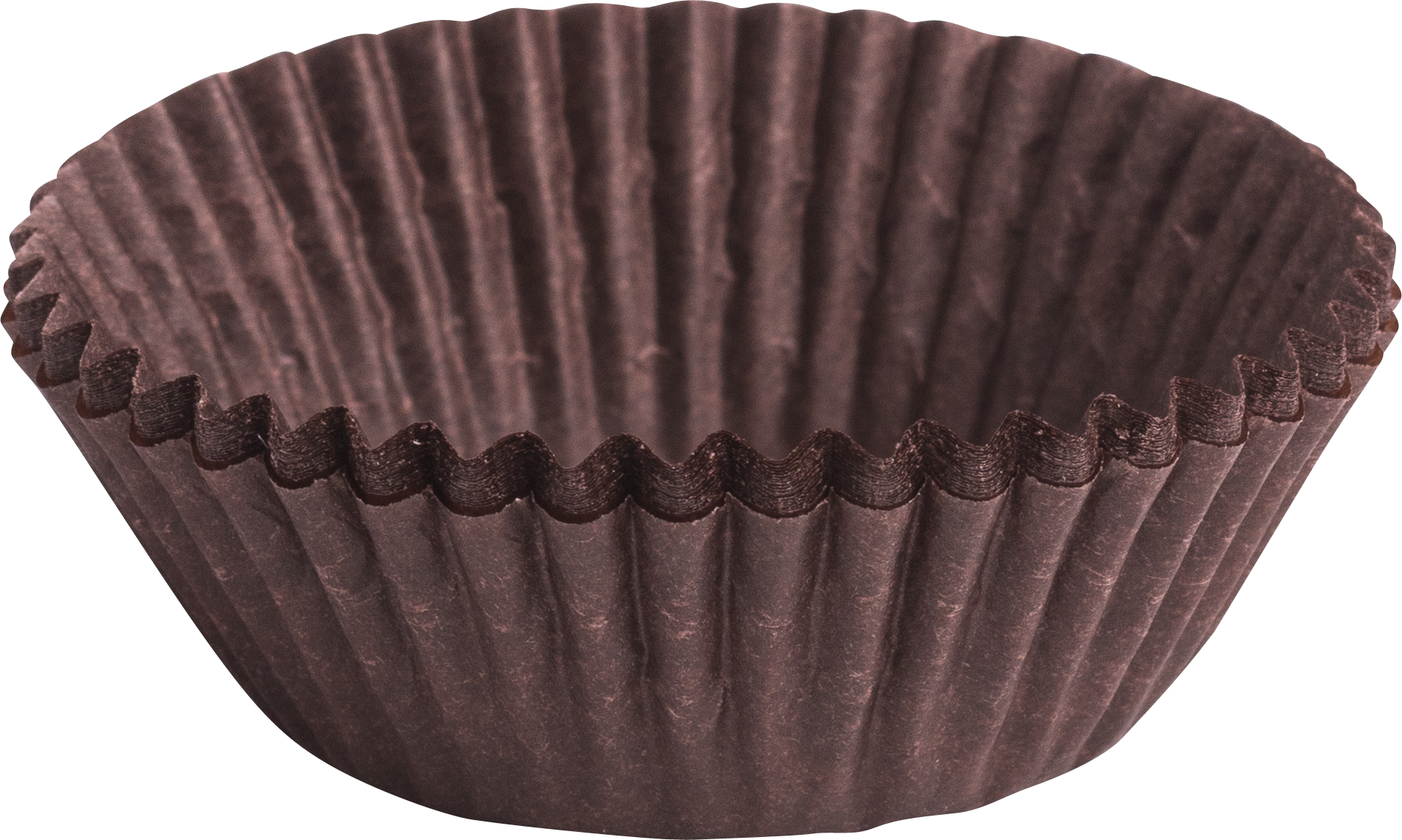 Pralinenkapsel Braun • 2,6 x 1,6 cm