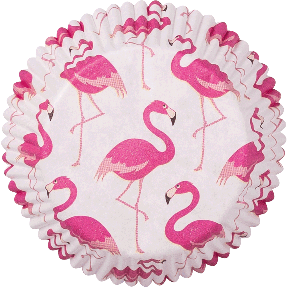 Baking cups Flamingo • 5 x 2,5 cm